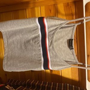 The brand is popular-21 from dollzkill. I’ve only wore the shirt about two times